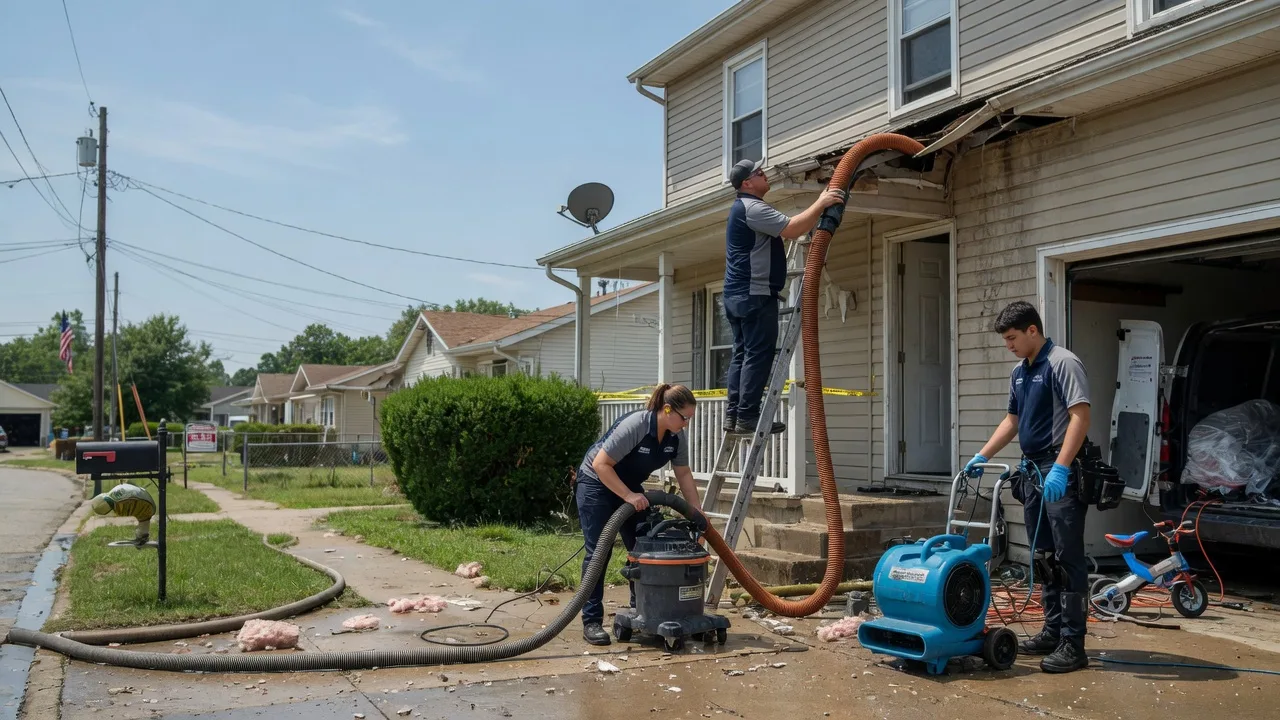 Water Damage Restoration in Niota, IL near me